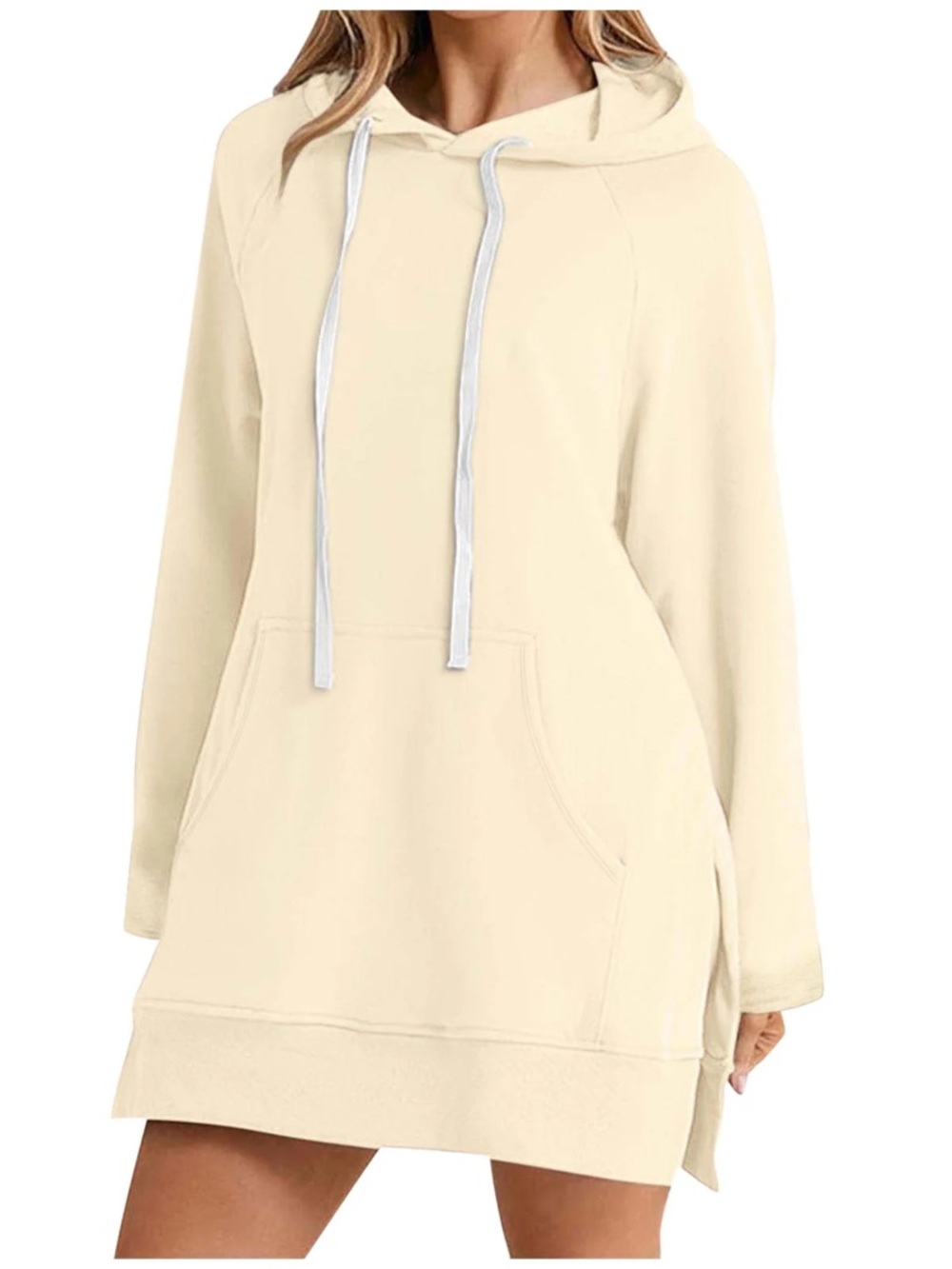 The Warmy Oversized Hoodie,Casual Oversized Hoodie Dress Sweatshirt Fleece